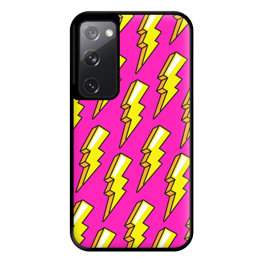 Pop Art Lightning Phone Case for Galaxy S20FE