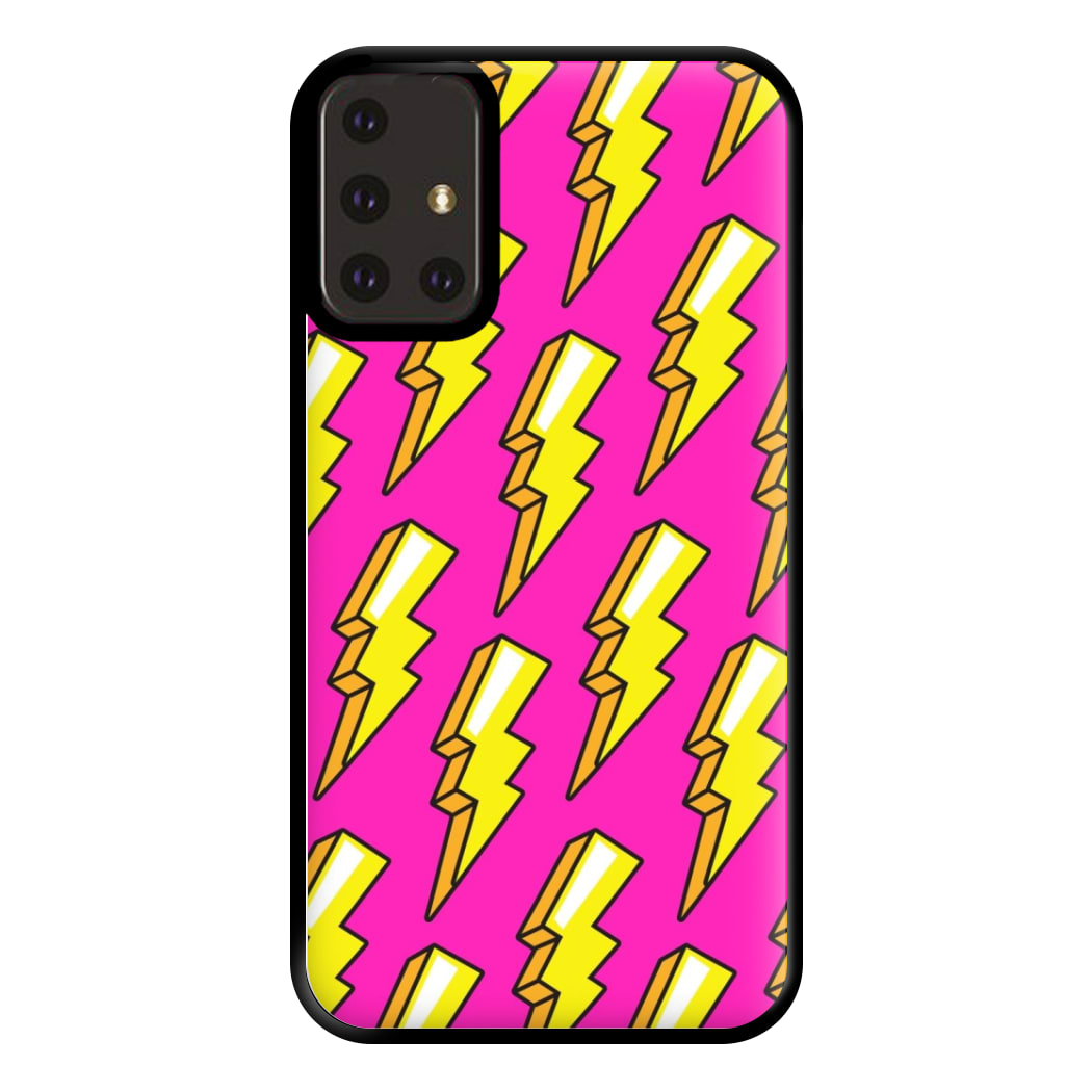 Pop Art Lightning Phone Case for Galaxy A71