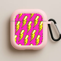 Pop Art Lightning Pink AirPods Case