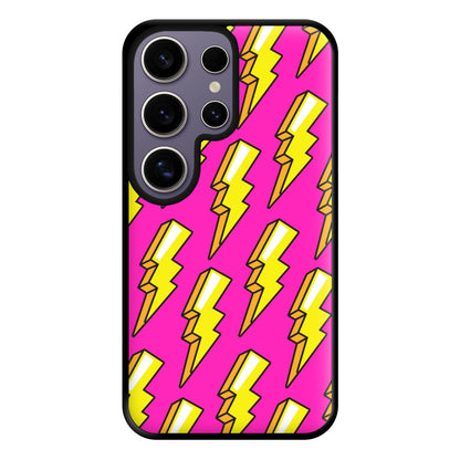 Pop Art Lightning Phone Case for Galaxy S25 Ultra