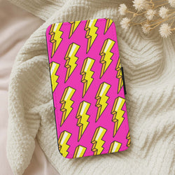 Pop Art Lightning Wallet Phone Case