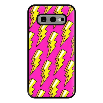 Pop Art Lightning Phone Case for Galaxy S10e