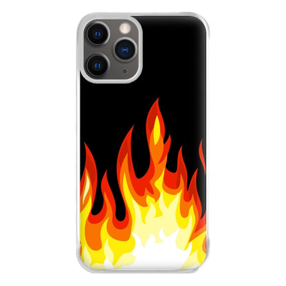 Black Flame  Phone Case for iPhone 12 Pro Max