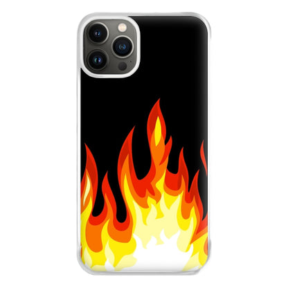 Black Flame  Phone Case for iPhone 13