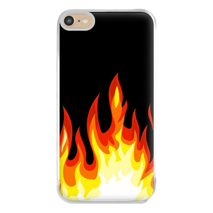 Black Flame  Phone Case for iPhone 6 Plus / 7 Plus / 8 Plus