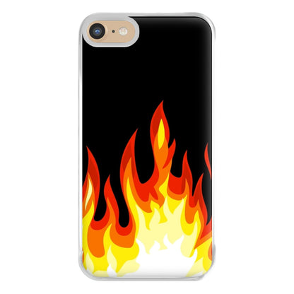 Black Flame  Phone Case for iPhone 6 / 7 / 8 / SE