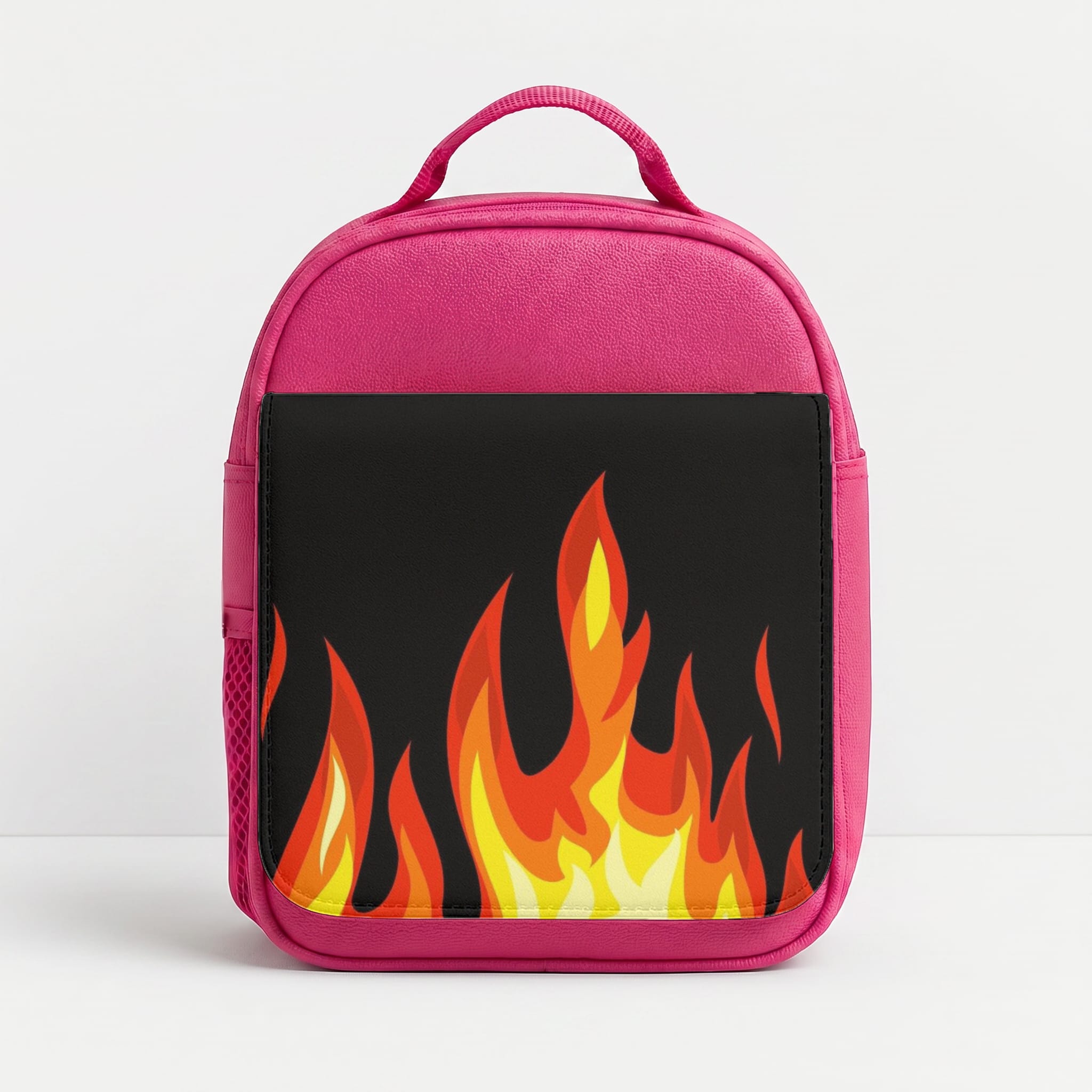 Black Flame  Lunchbox - Pink