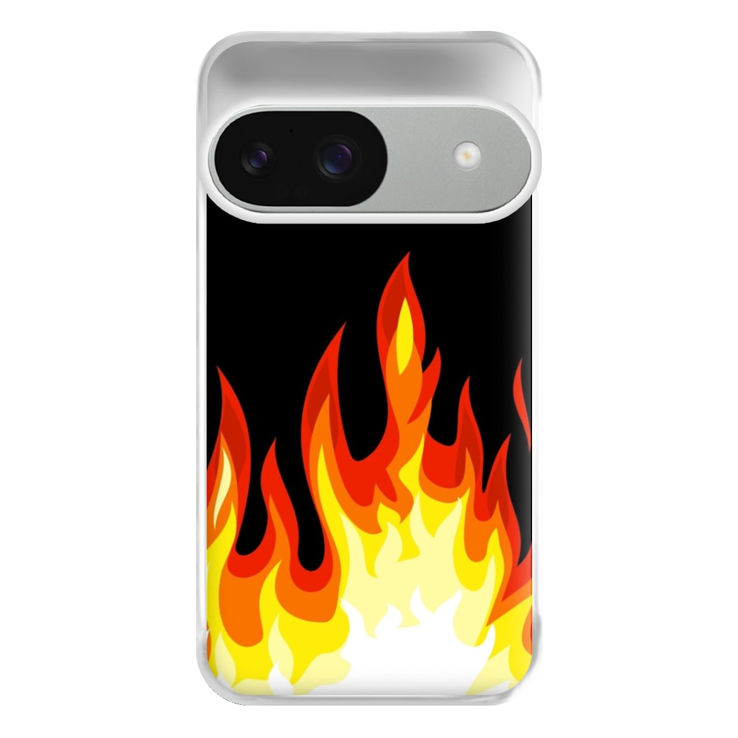 Black Flame  Phone Case for Google Pixel 9 / 9 Pro