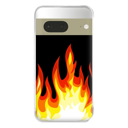 Black Flame  Phone Case for Google Pixel 7a