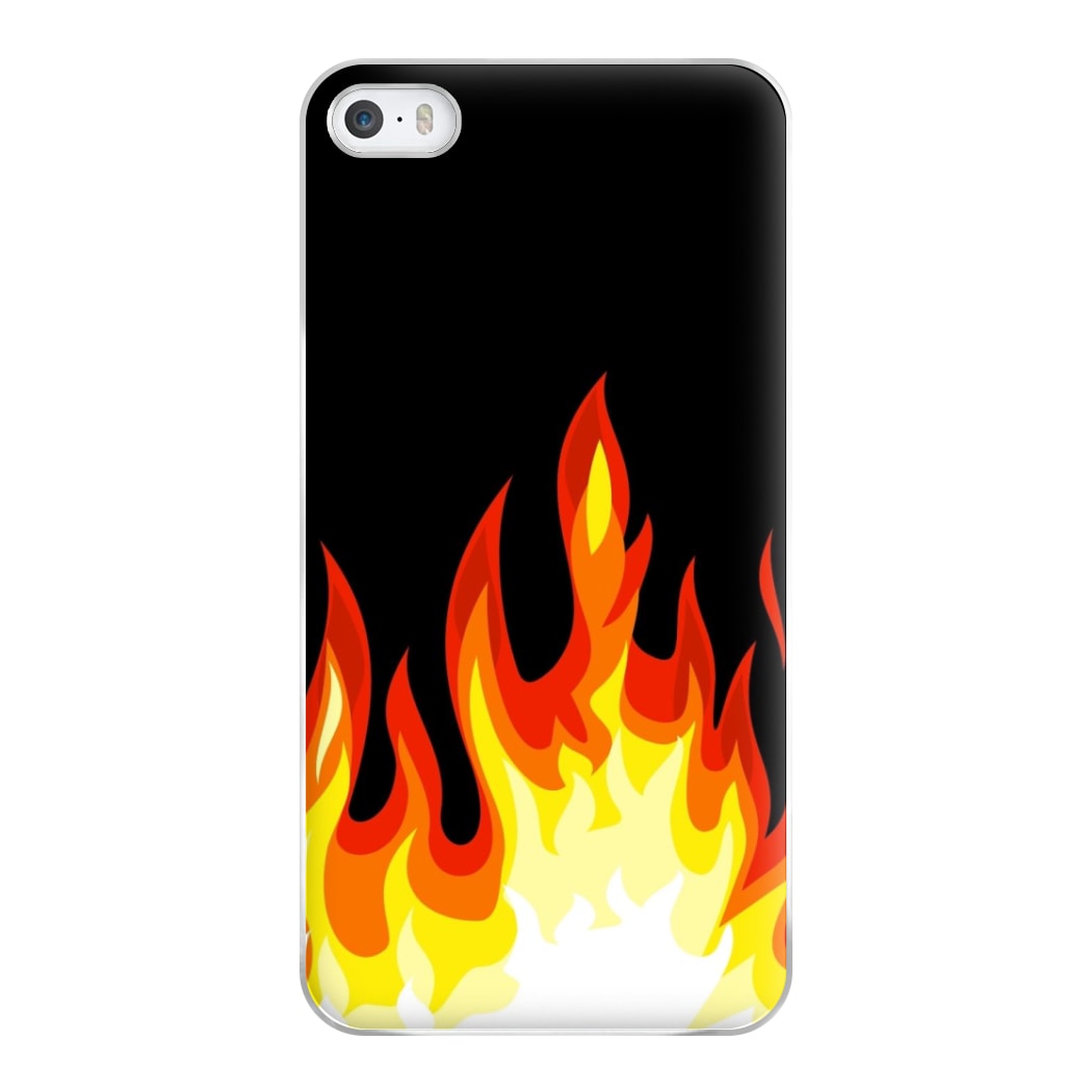 Black Flame  Phone Case for iPhone 5 / 5s / SE 2016