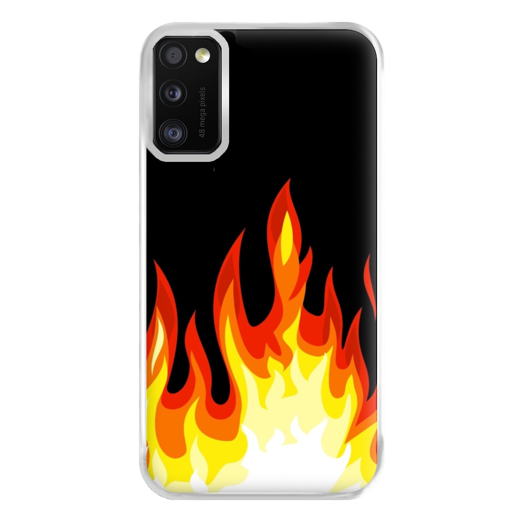 Black Flame  Phone Case for Galaxy A41