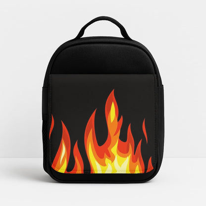 Black Flame  Insulated Lunchbox