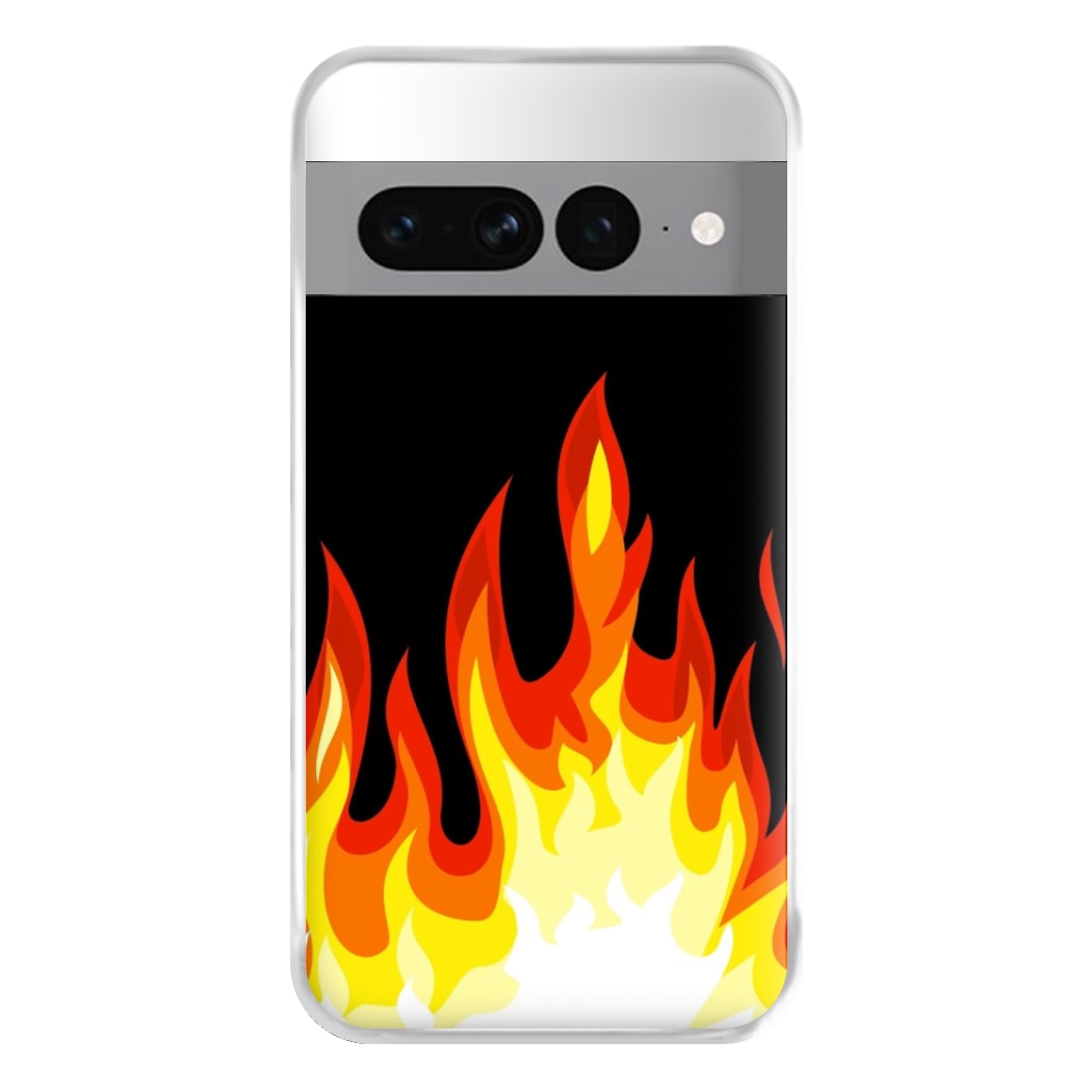 Black Flame  Phone Case for Google Pixel 7 Pro