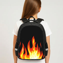 Black Flame  Backpack