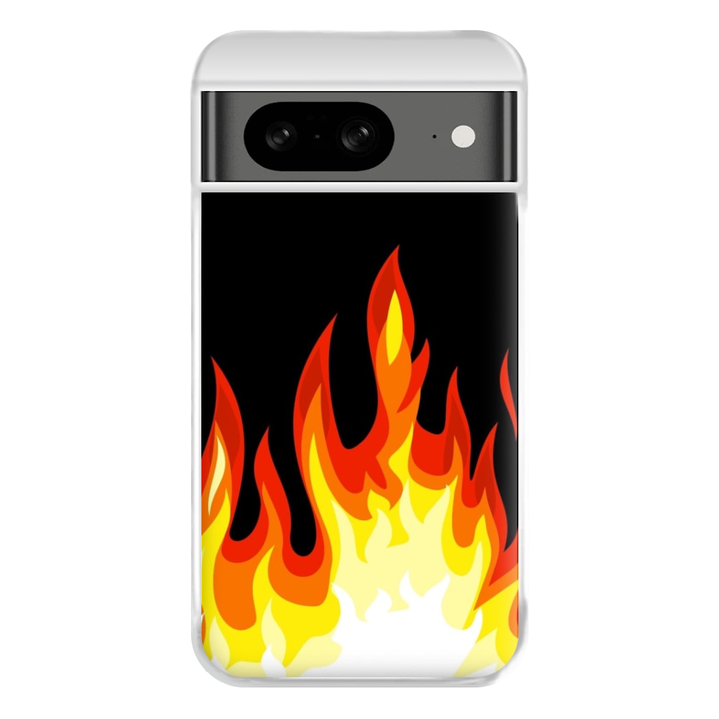 Black Flame  Phone Case for Google Pixel 8