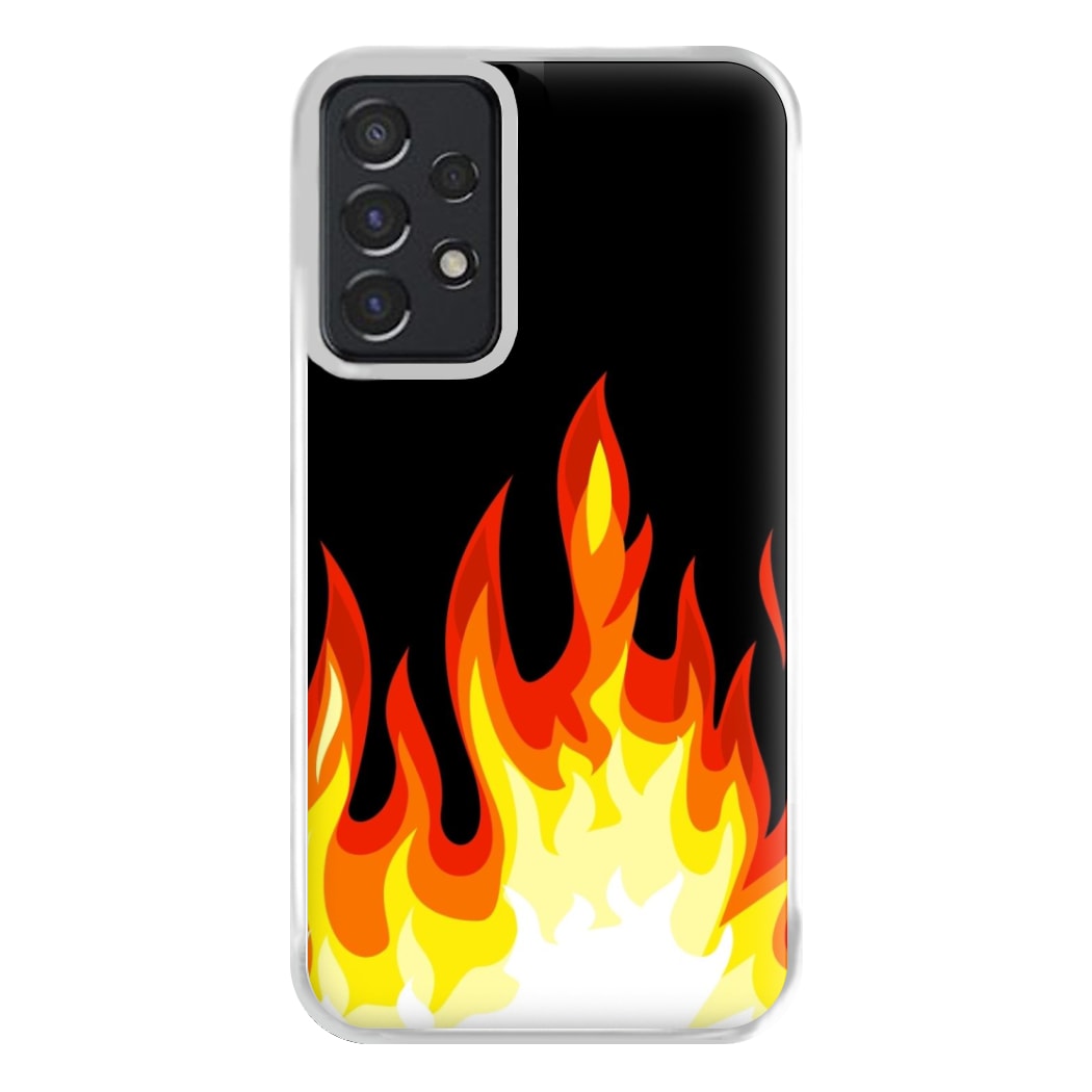 Black Flame  Phone Case for Galaxy A52 / A52s