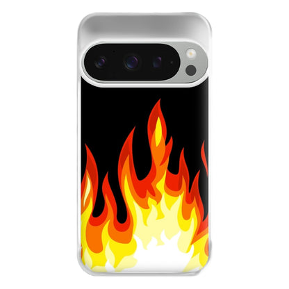 Black Flame  Phone Case for Google Pixel 9 Pro XL