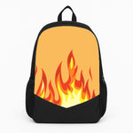 Orange Flame Backpack