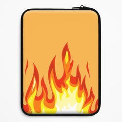 Orange Flame Universal Laptop Sleeve