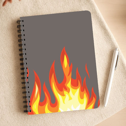 Grey Flame Notepad