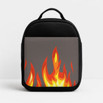 Grey Flame Insulated Lunchbox