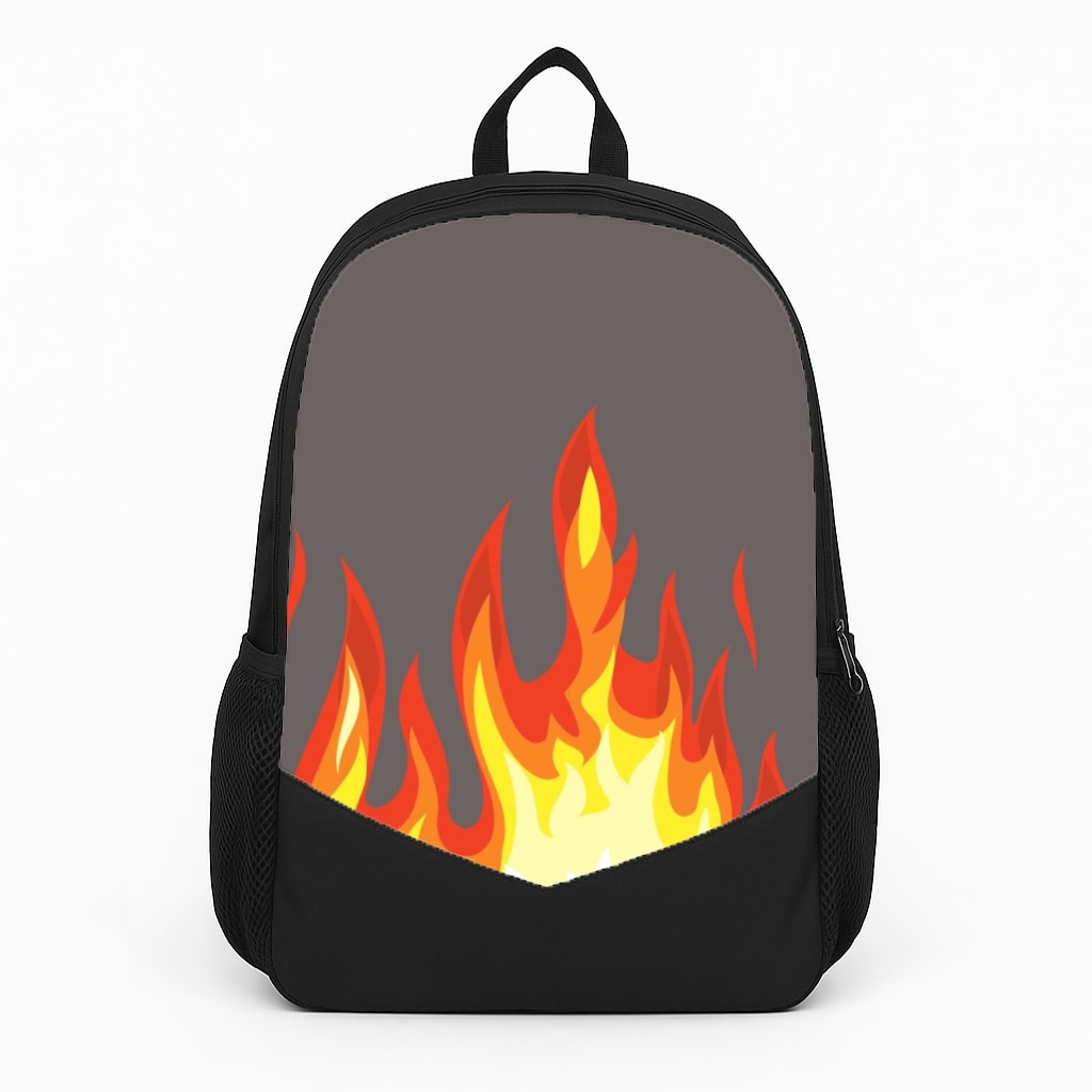 Grey Flame Backpack