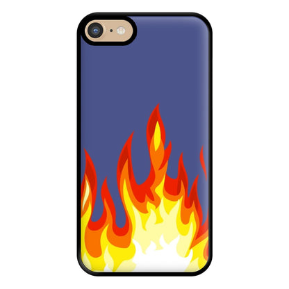 Dark Blue Flame Phone Case for iPhone 6 / 7 / 8 / SE