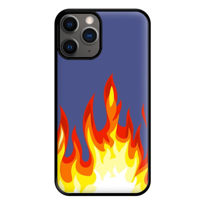 Dark Blue Flame Phone Case for iPhone 12 Pro Max