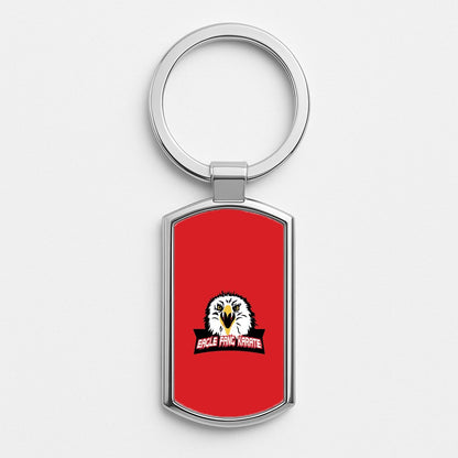 Eagle Fang Karate - C Kai Silver Keyring