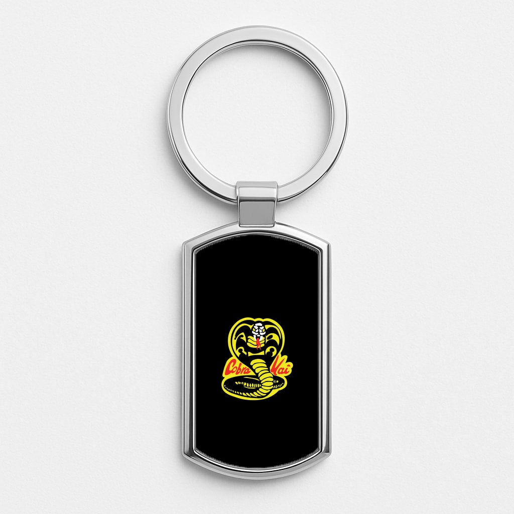 C Kai Logo Silver Keyring