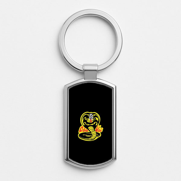 C Kai Logo Silver Keyring