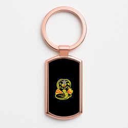C Kai Logo Rose Gold Keyring