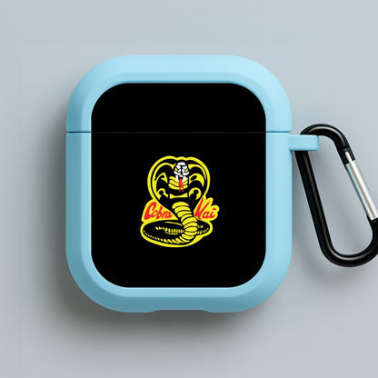 C Kai Logo Blue AirPods Case