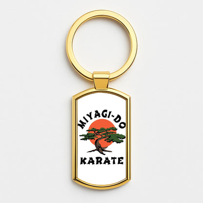 Miyagi-do Karate - C Kai Gold Keyring