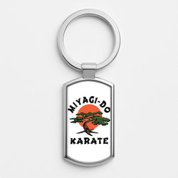 Miyagi-do Karate - C Kai Silver Keyring