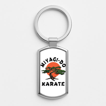 Miyagi-do Karate - C Kai Silver Keyring