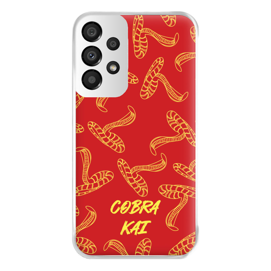 Snake Collage Phone Case for Galaxy A33