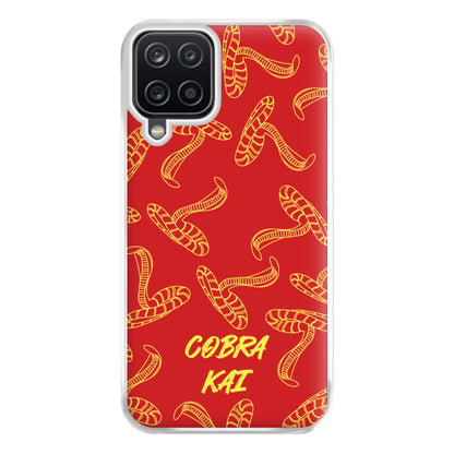 Snake Collage Phone Case for Galaxy A12