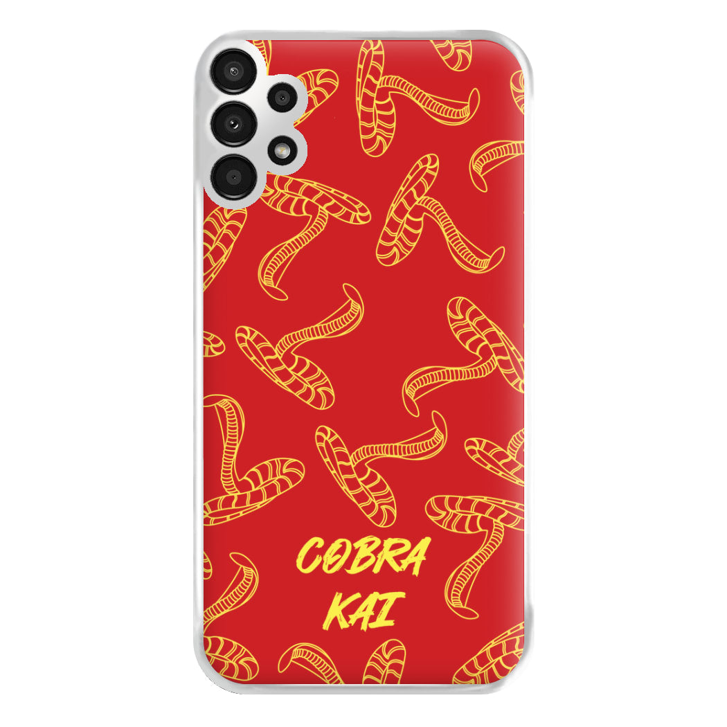 Snake Collage Phone Case for Galaxy A13