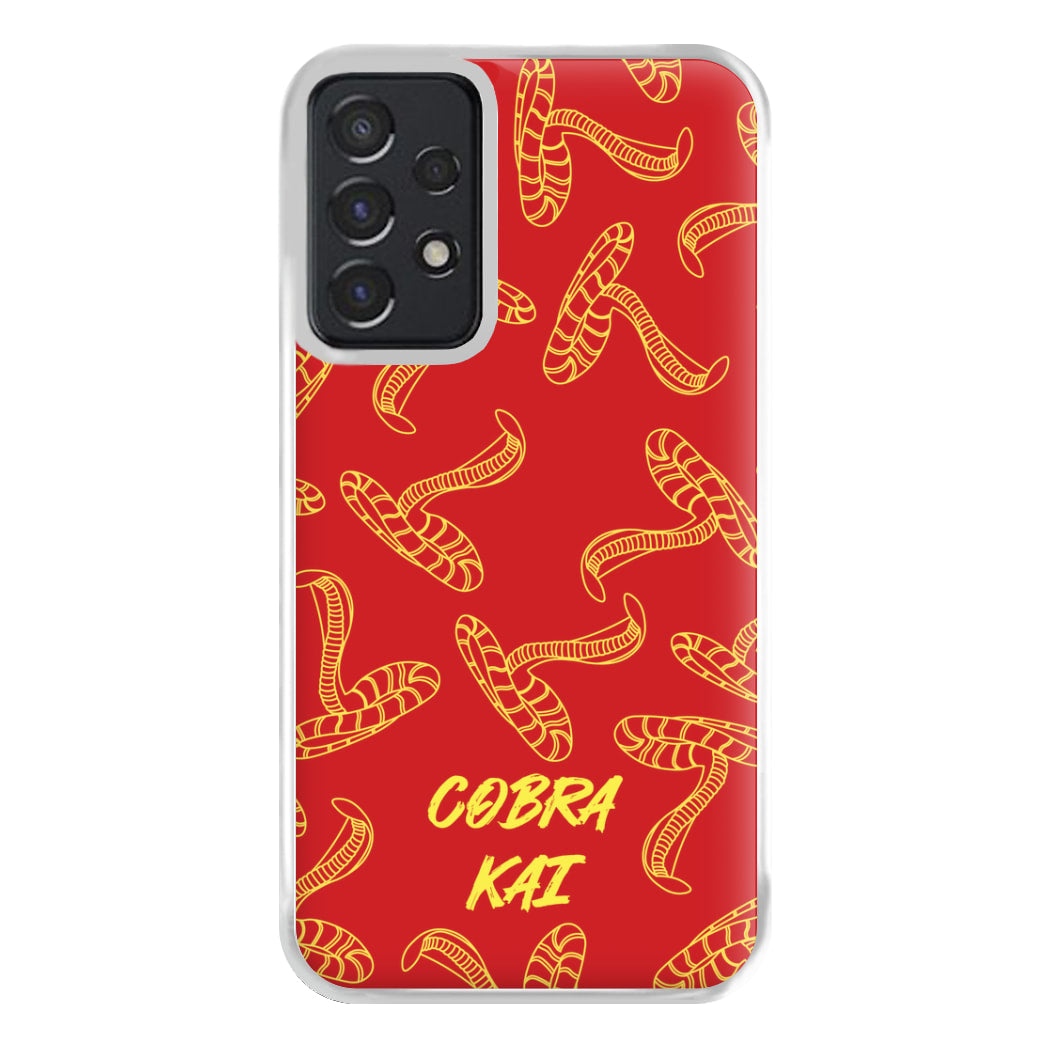 Snake Collage Phone Case for Galaxy A52 / A52s