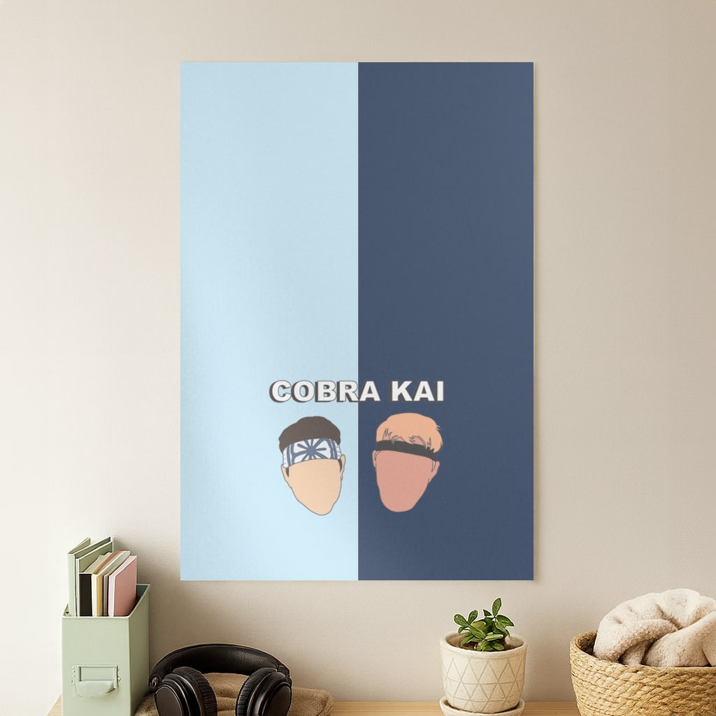 Johnny And LaRusso Poster