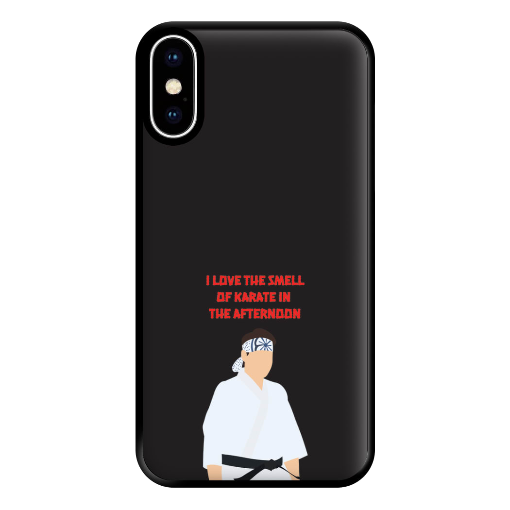 I Love The Smell Of Karate Phone Case for iPhone XS Max