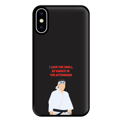 I Love The Smell Of Karate Phone Case for iPhone XS Max