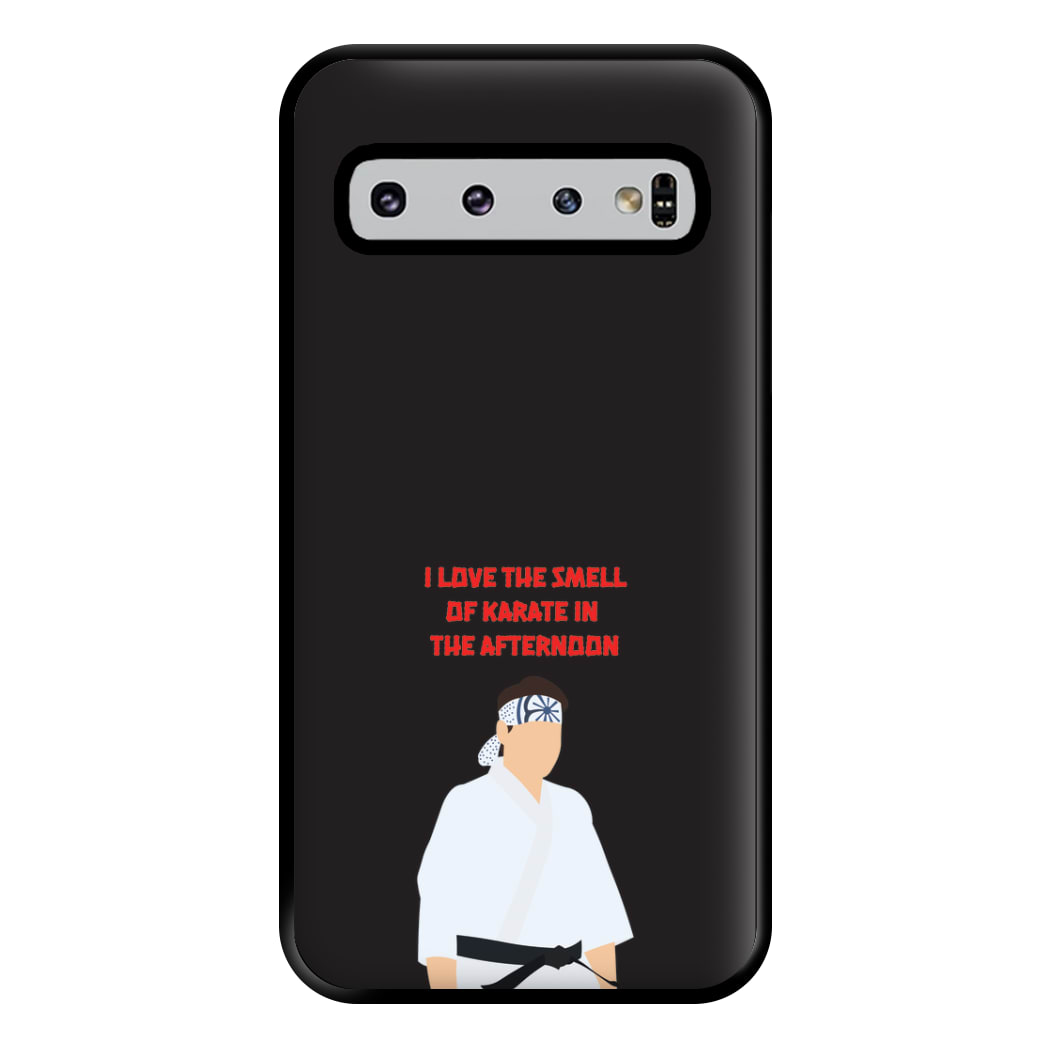 I Love The Smell Of Karate Phone Case for Galaxy S10 Plus