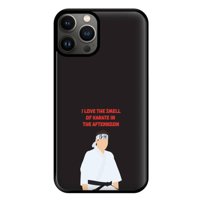 I Love The Smell Of Karate Phone Case for iPhone 13 Pro Max