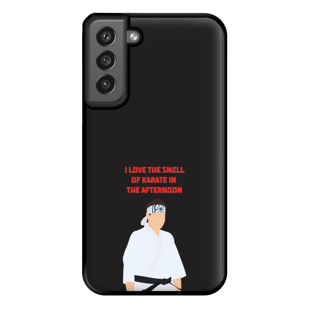 I Love The Smell Of Karate Phone Case for Galaxy S21FE