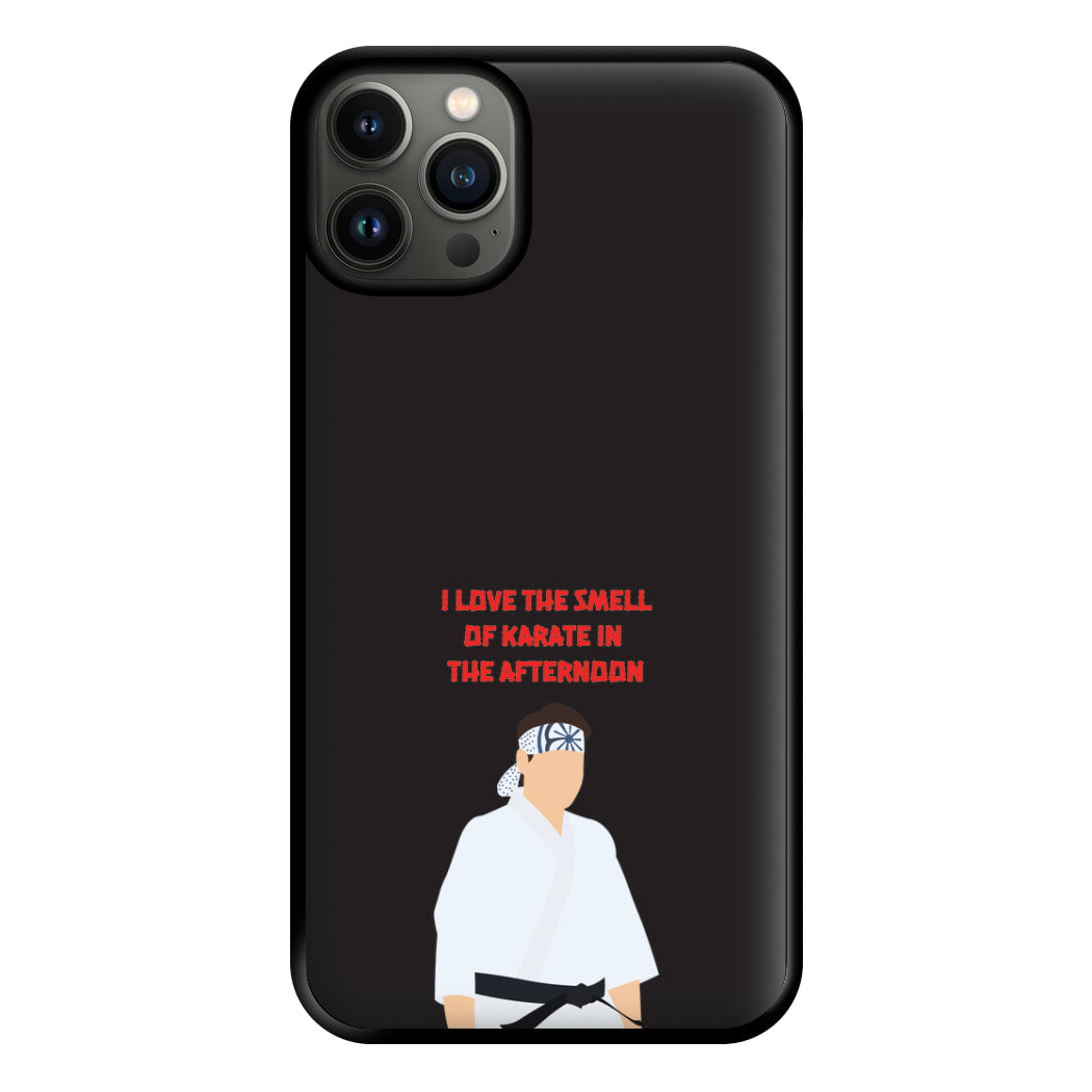 I Love The Smell Of Karate Phone Case for iPhone 13