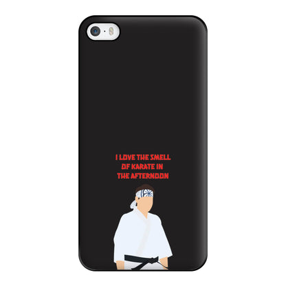 I Love The Smell Of Karate Phone Case for iPhone 5 / 5s / SE 2016