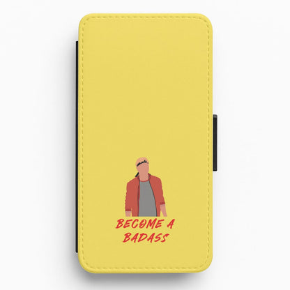 Become A Badass Flip / Wallet Phone Case