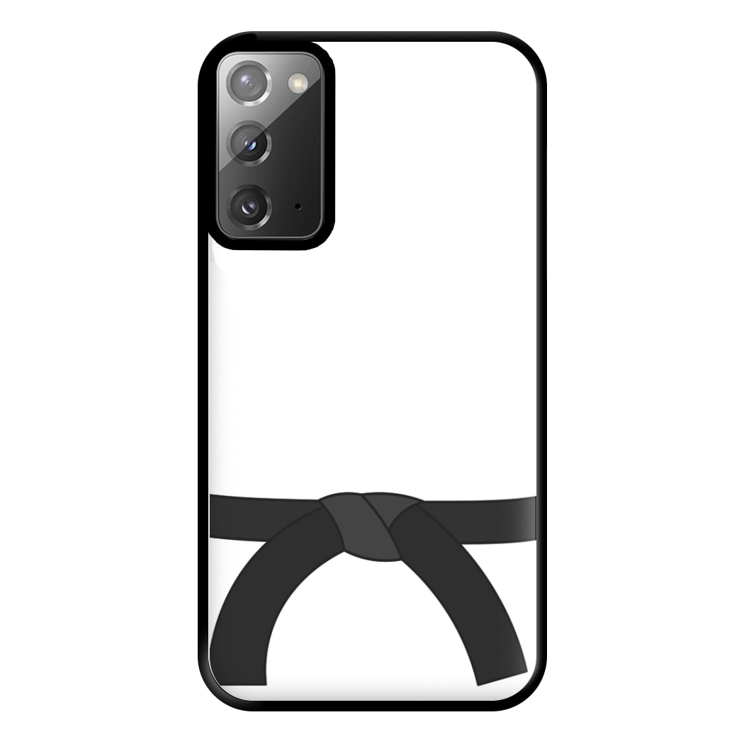 Black Belt Phone Case for Galaxy Note 20 Ultra